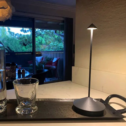 Rechargeable Wireless LED Table Lamp — Waterproof & Dimmable 16