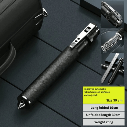 Retractable Self-Defense Walking Stick — Multi-Function Cane 7