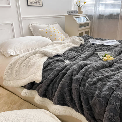 Reversible Fleece Blanket — Ultra-Soft Double-Sided Winter Throw 3