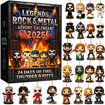 Rock Legends Advent Calendar 2026 — 24 Collectible Figures 2