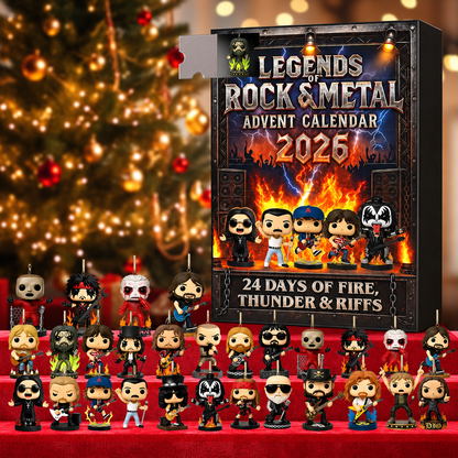 Rock Legends Advent Calendar 2026 — 24 Collectible Figures 3