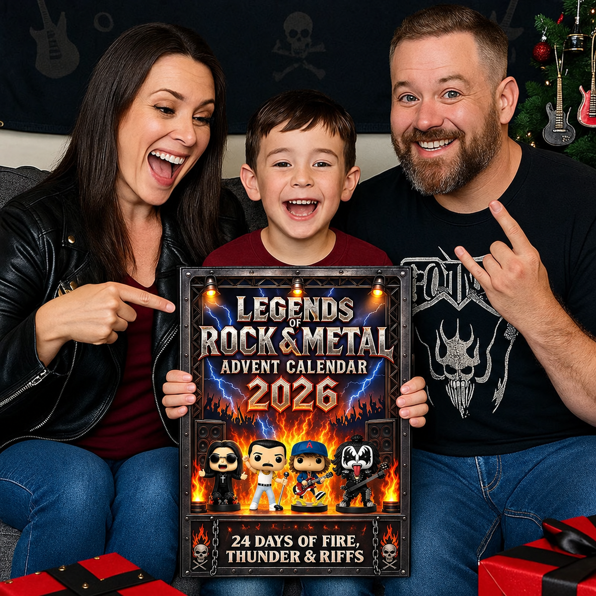 Rock Legends Advent Calendar 2026 — 24 Collectible Figures 4