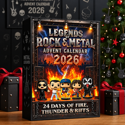 Rock Legends Advent Calendar 2026 — 24 Collectible Figures 1