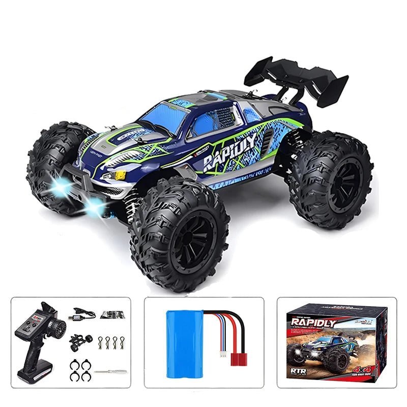 RC Car ROCKSTRYKE 4WD Brushless — Up to 70 km/h Off-Road 10