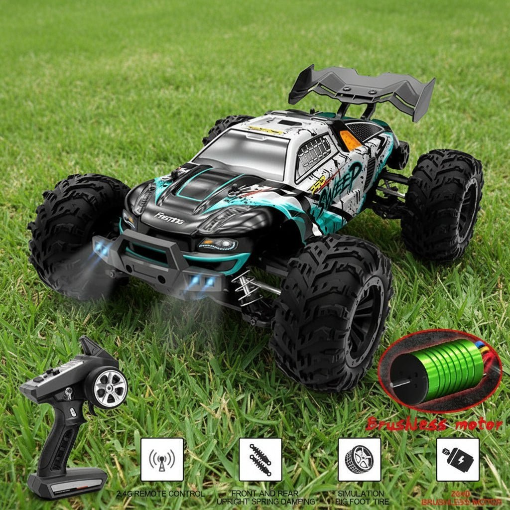 RC Car ROCKSTRYKE 4WD Brushless — Up to 70 km/h Off-Road 7