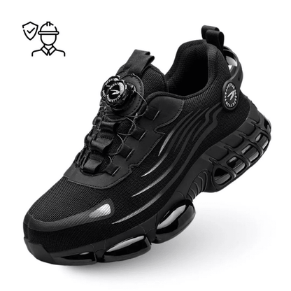 Steel Toe Safety Shoes with Rotating Closure — Unisex Work Boots 5