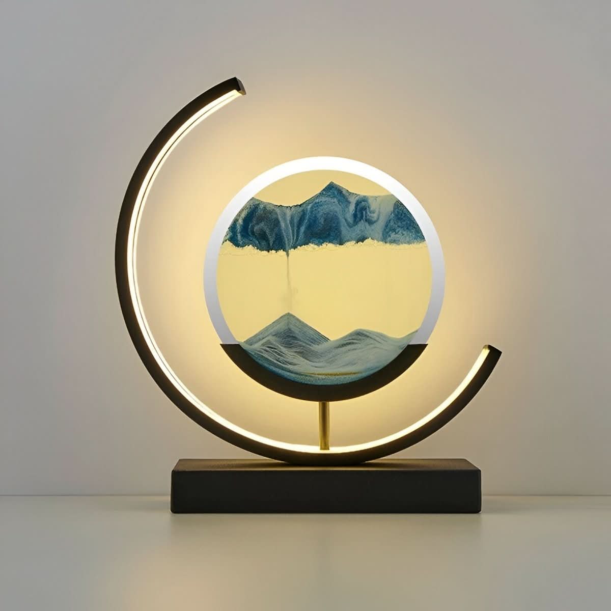 Sand Glow Lamp — Flowing Sand Motion & Dimmable LED Light 6