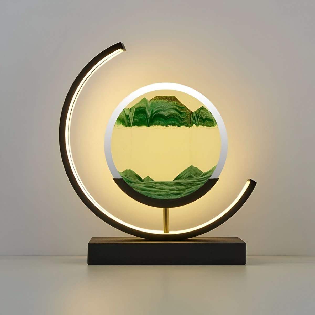 Sand Glow Lamp — Flowing Sand Motion & Dimmable LED Light 7