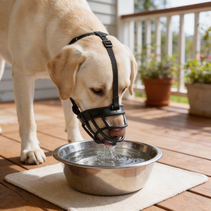 Breathable Mesh Dog Muzzle — Adjustable Fit, All Sizes 3