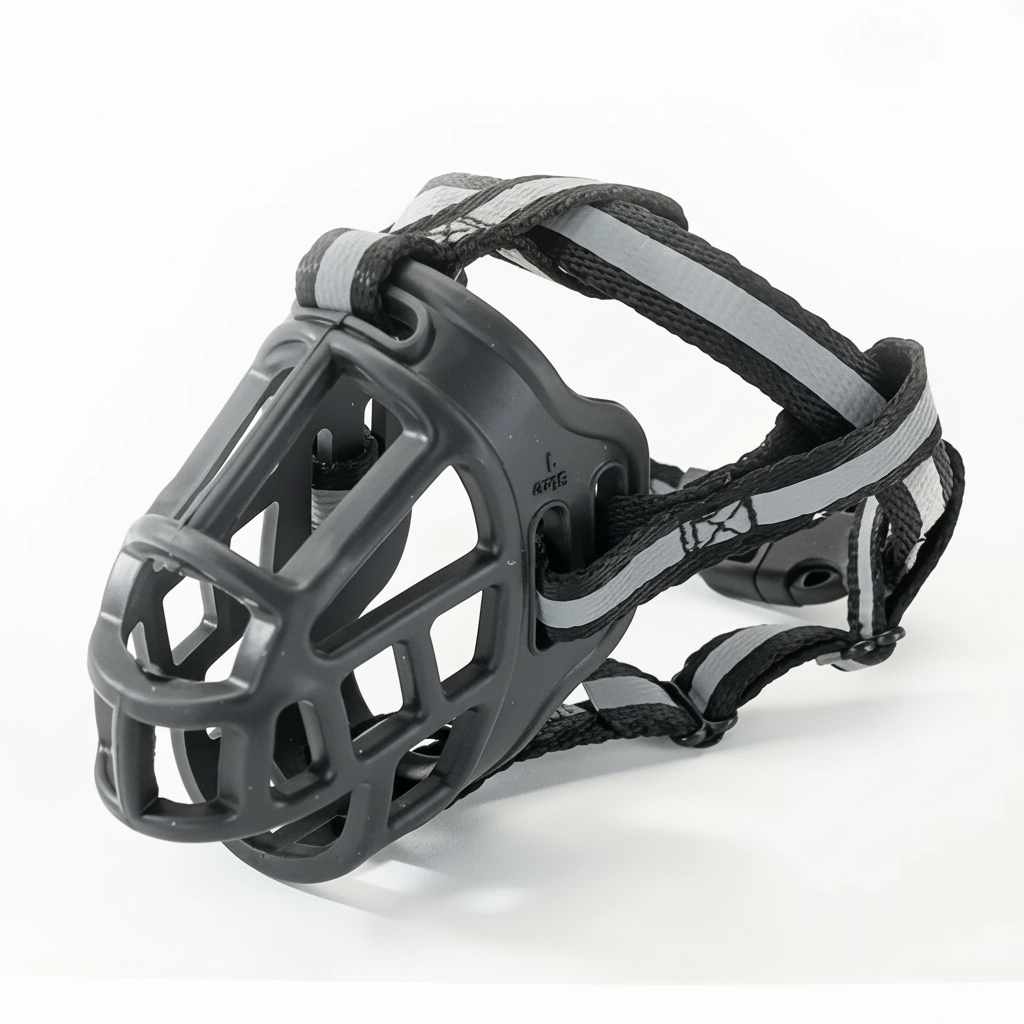 Breathable Mesh Dog Muzzle — Adjustable Fit, All Sizes 1