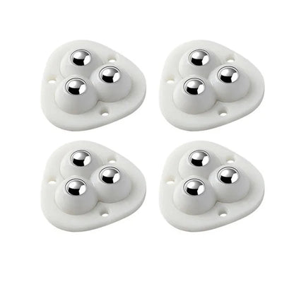Self-Adhesive Furniture Mover Wheel Rollers — 360° 4pcs 8