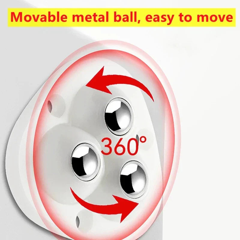 Self-Adhesive Furniture Mover Wheels — 360° Rotating Rollers 6