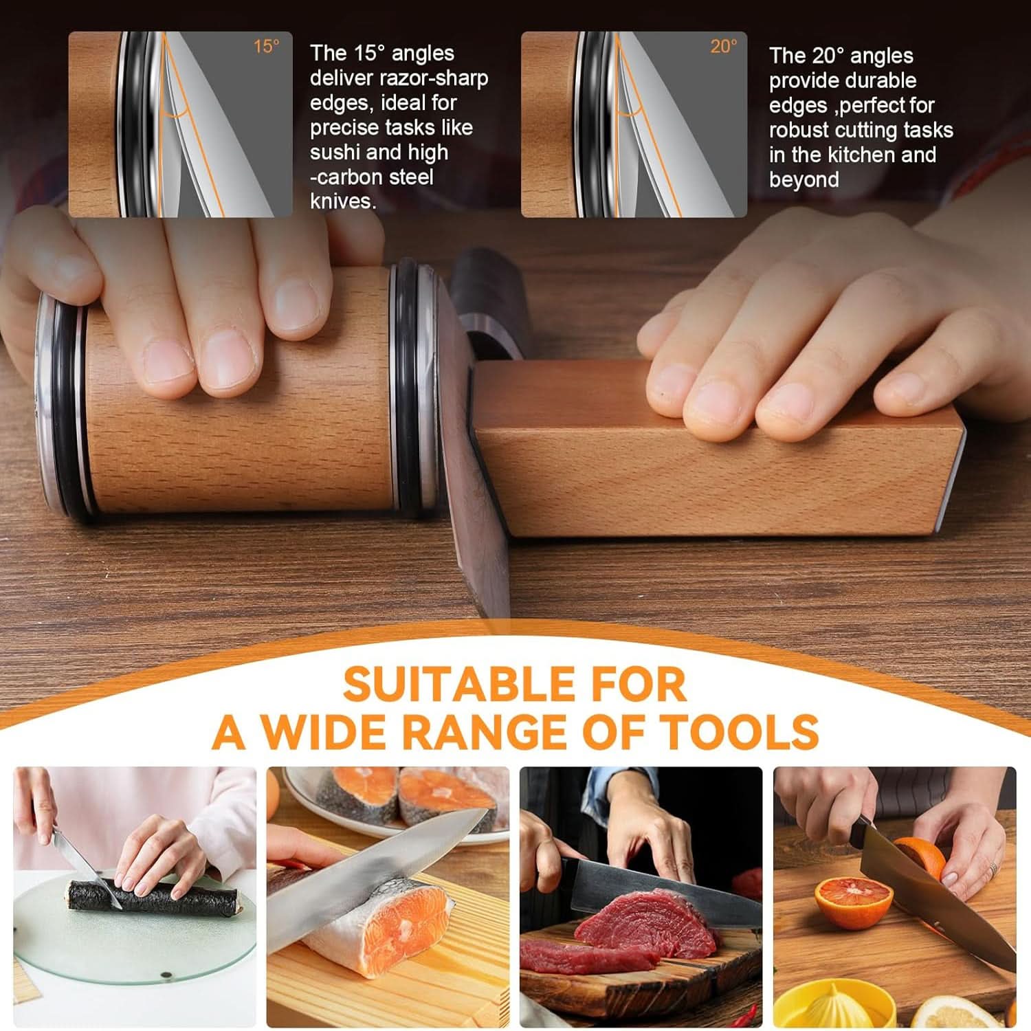 SharpEdge Pro – Rolling Knife Sharpener with Diamond Roller 5