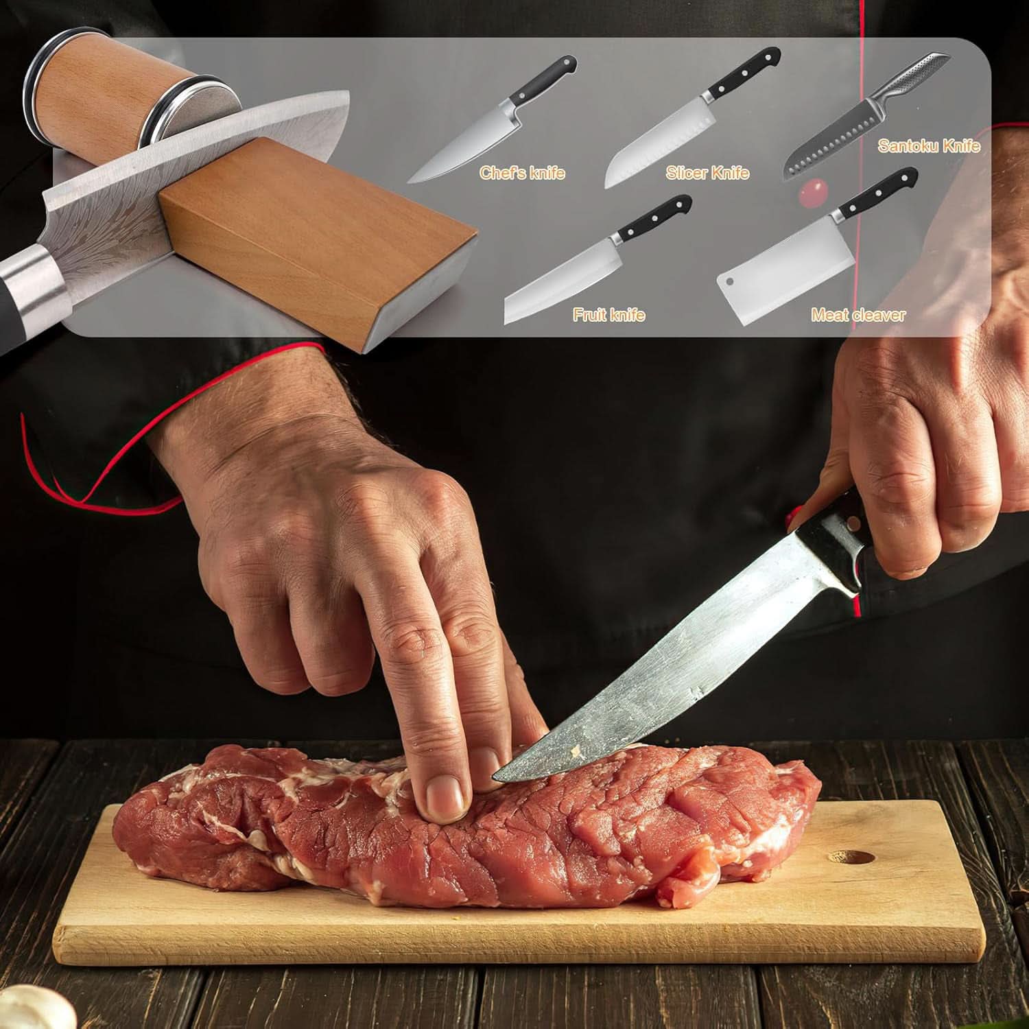 SharpEdge Pro – Rolling Knife Sharpener with Diamond Roller 9