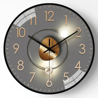 Silent Minimalist Wall Clock — Quiet Quartz Home Decor 10