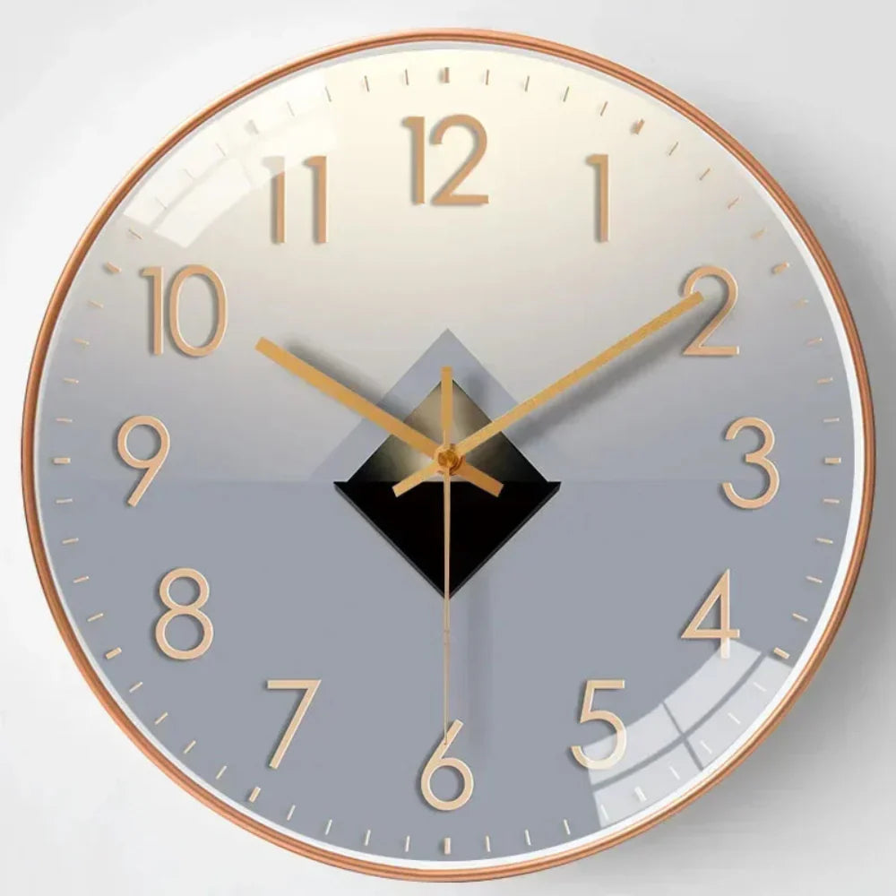 Silent Minimalist Wall Clock — Quiet Quartz Home Decor 7