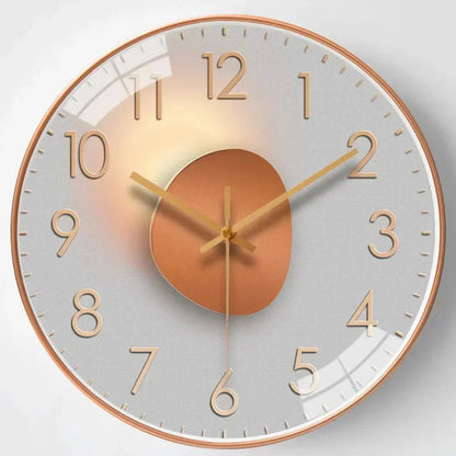 Silent Minimalist Wall Clock — Quiet Quartz Home Decor 9