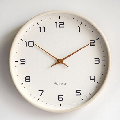 Silent Wooden Wall Clock — Scandinavian Minimalist Design 4