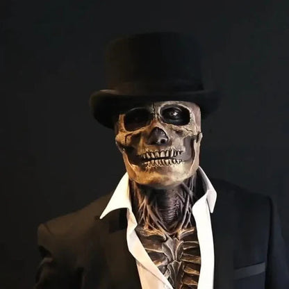 SkullReal Ultra-Realistic Skeleton Halloween Costume & Mask 5