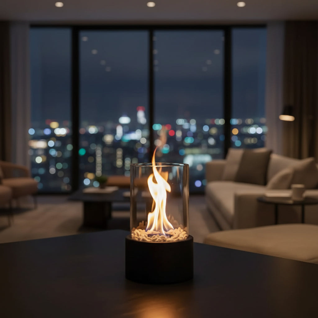 Smoke-Free Bioethanol Table Fireplace — Indoor & Outdoor Use 1