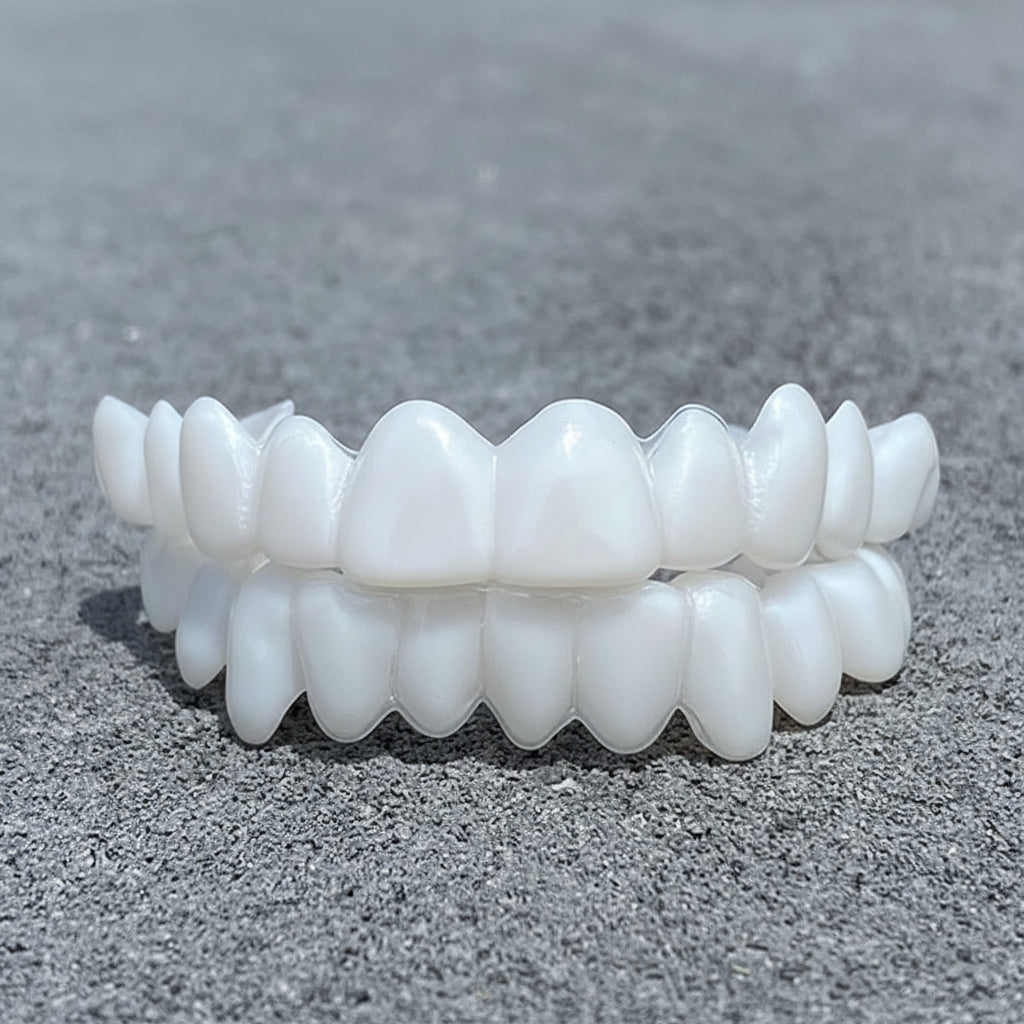 SmileFlex Dental Prosthesis — White Veneers, Adjustable Fit 2