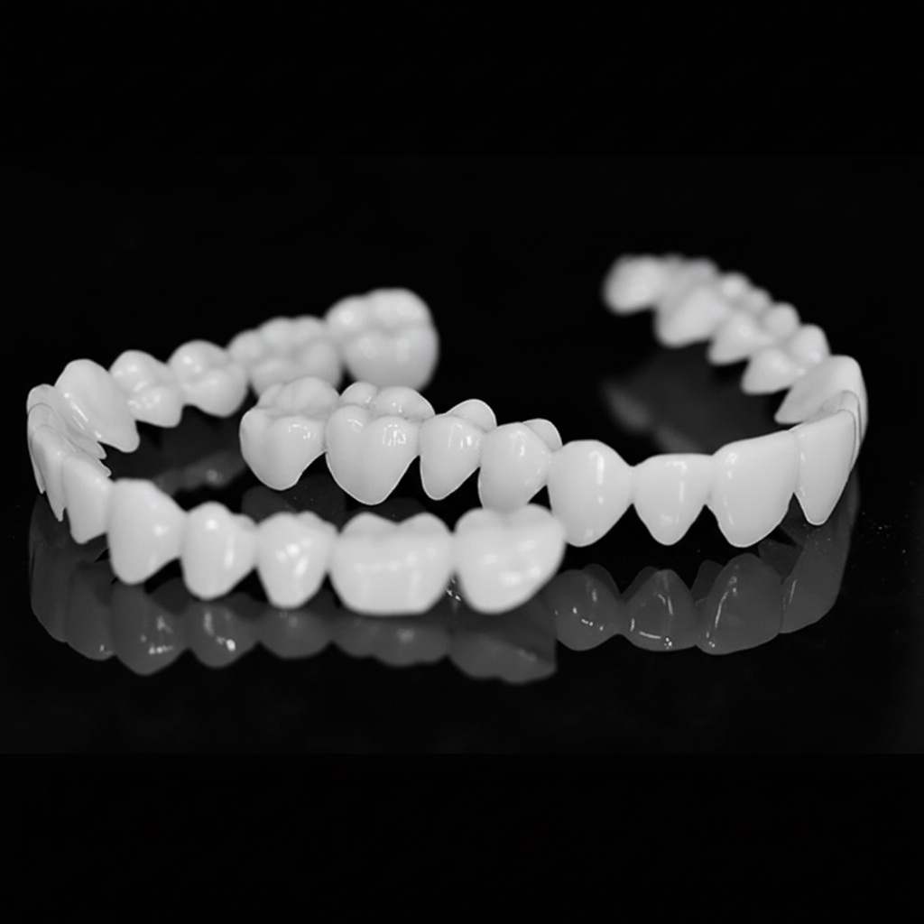 SmileFlex Dental Prosthesis — White Veneers, Adjustable Fit 7