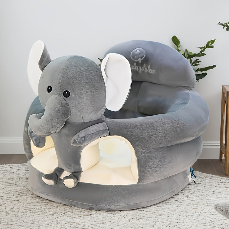 Soft Plush Baby Sitting Chair — Animal Design Support Seat 2