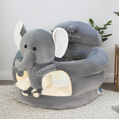 Soft Plush Baby Sitting Chair — Animal Design Support Seat 2