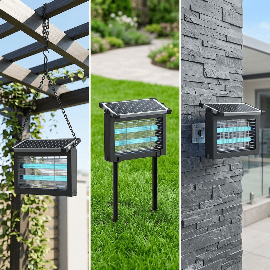 Solar Mosquito Trap Outdoor — 325 m² Chemical-Free Coverage 3