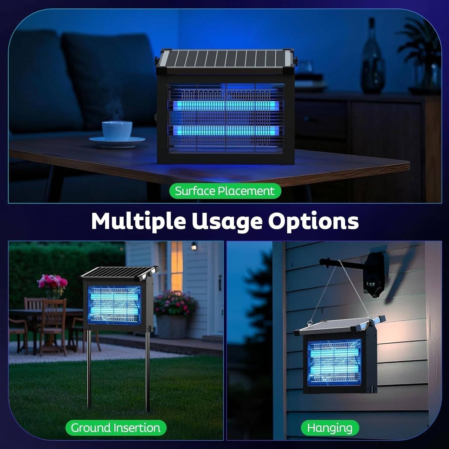 Solar Mosquito Trap Outdoor — 325 m² Chemical-Free Coverage 4