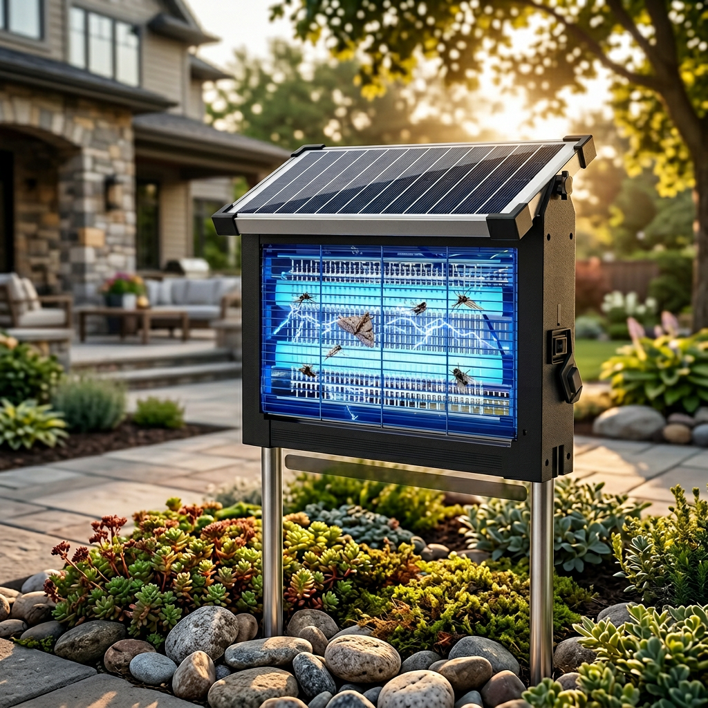 Solar Mosquito Trap Outdoor — 325 m² Chemical-Free Coverage 1