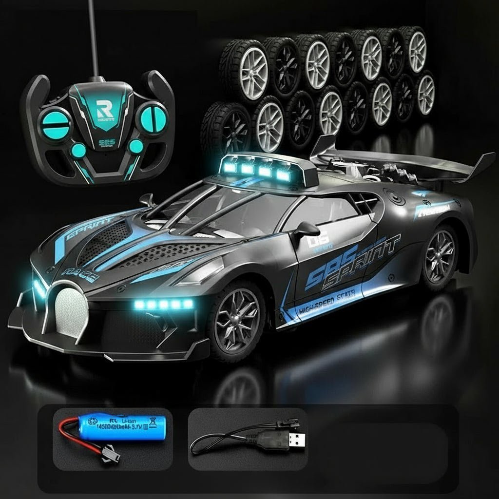 RC Car Speedhawk 2.4GHz Electric Sport — 15 km/h for Kids 10