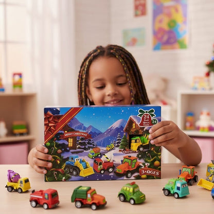 Speedjoy 24-Day Car Advent Calendar 2026 for Kids 2