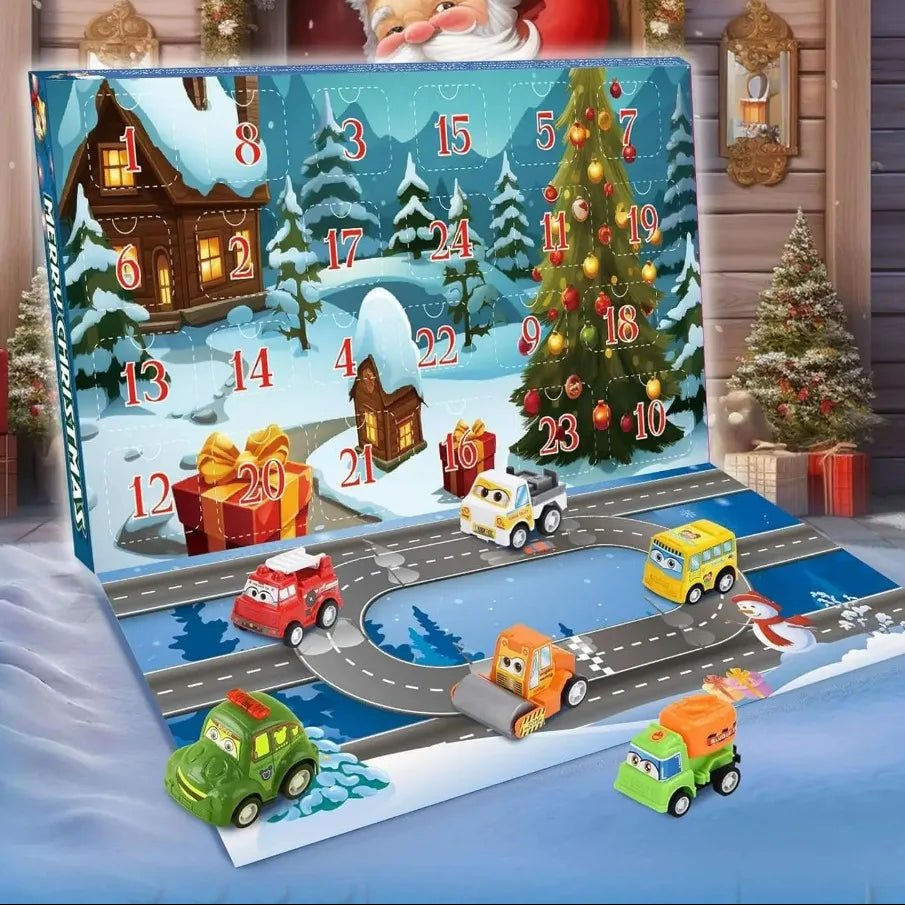 Speedjoy 24-Day Car Advent Calendar 2026 for Kids 4