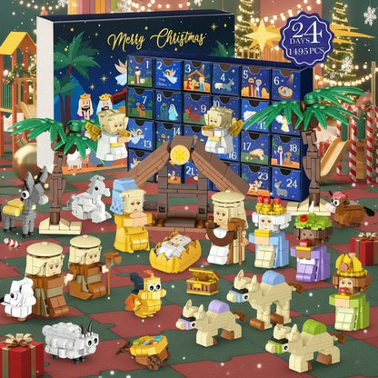 STACKMAS DIY Advent Calendar — Nativity Building Blocks Set 2