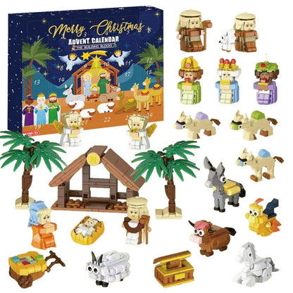 STACKMAS DIY Advent Calendar — Nativity Building Blocks Set 8