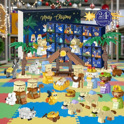 STACKMAS DIY Advent Calendar — Nativity Building Blocks Set 1