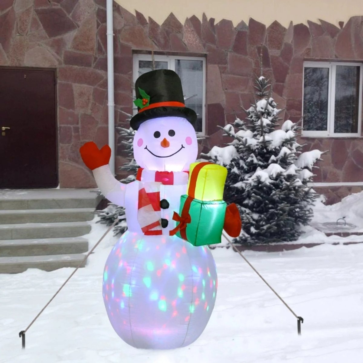 Starlume Inflatable LED Christmas Ornament — 4 Festive Designs 9