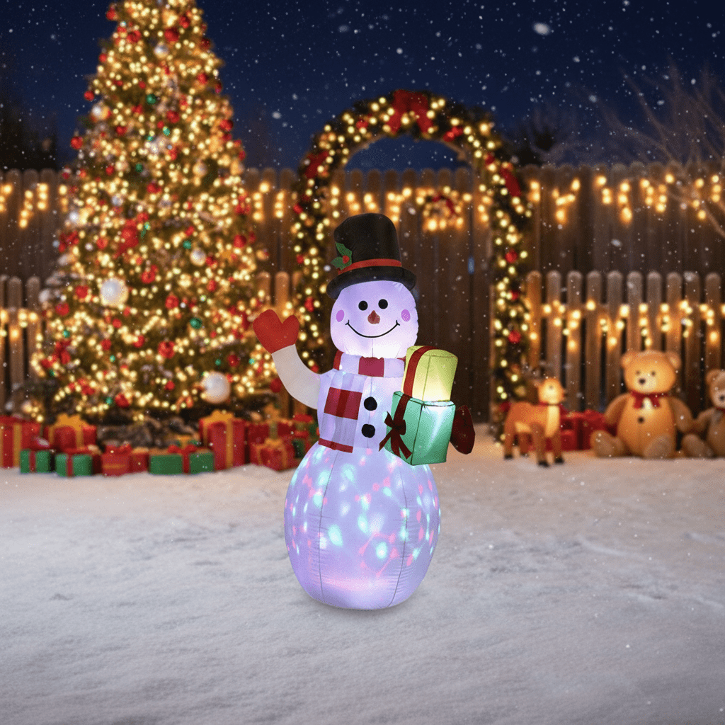 Starlume Inflatable LED Christmas Ornament — 4 Festive Designs 1