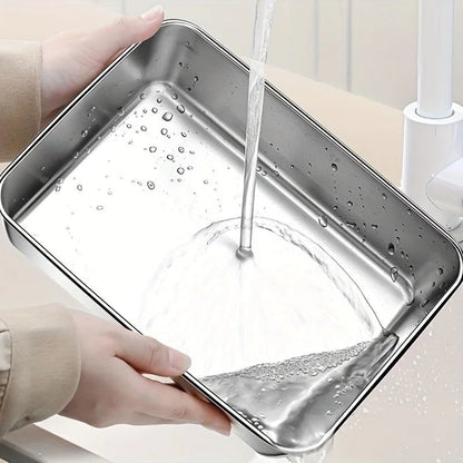 STEELFRESH Stainless Steel Lunch Box — Airtight Silicone Seal 8