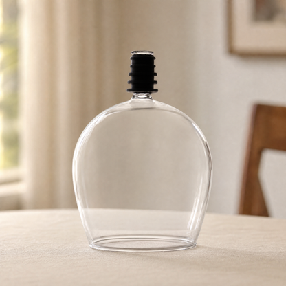 Wine Accessories — Stemless Glass with Bottle Stopper Base 7