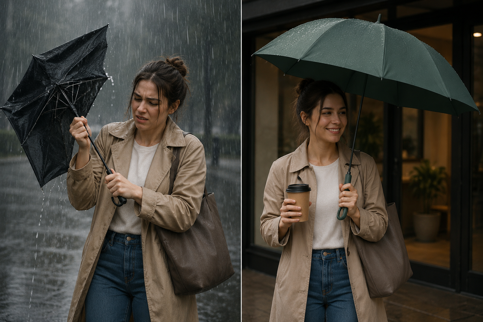 StormLock Windproof Umbrella — Auto 8-Rib UV Protection 2
