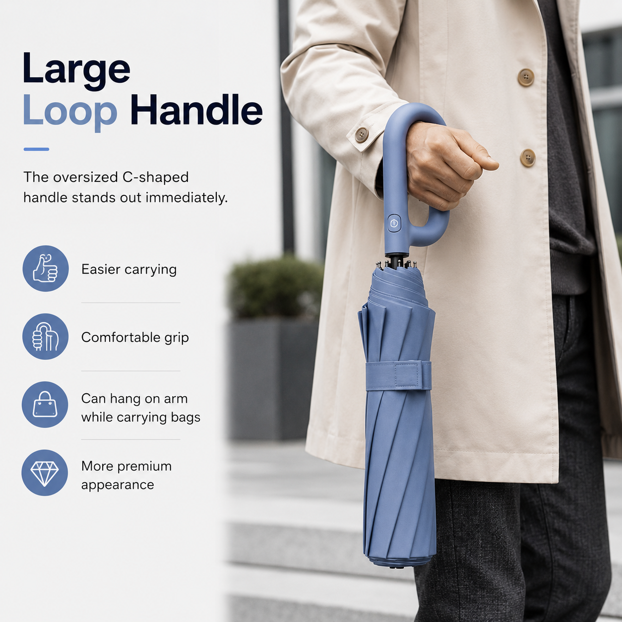 StormLock Windproof Umbrella — Auto 8-Rib UV Protection 6