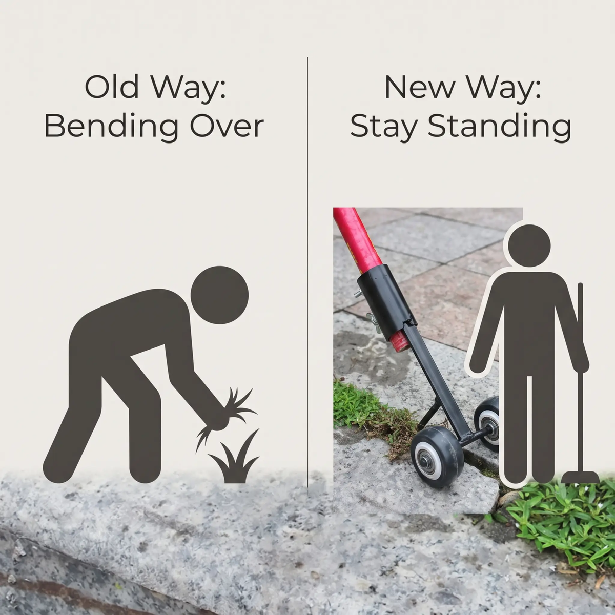Strong Gap Weeder — Double Hook Weed Removal Tool 7