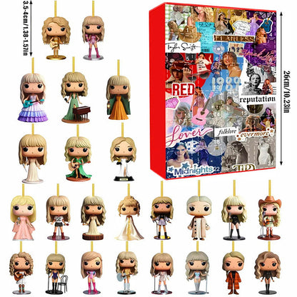 SwiftCharm Advent Calendar — 24 Taylor Swift Figurines 10