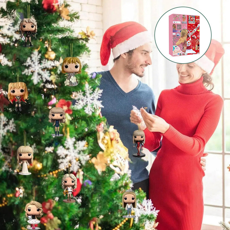 SwiftCharm Advent Calendar — 24 Taylor Swift Figurines 12