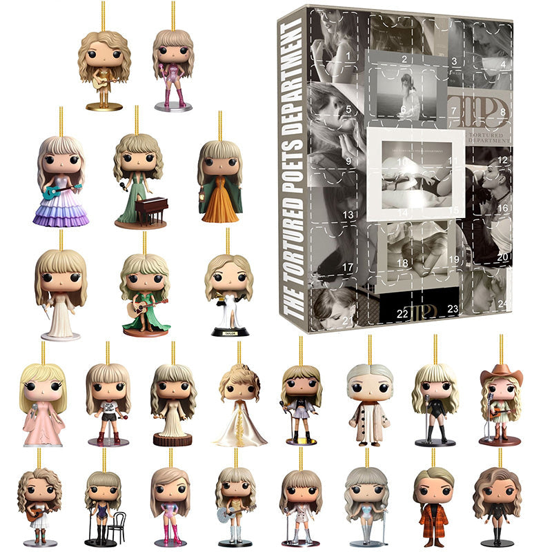 SwiftCharm Advent Calendar — 24 Taylor Swift Figurines 13