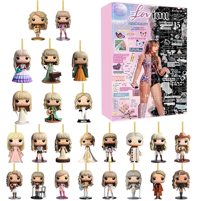 SwiftCharm Advent Calendar — 24 Taylor Swift Figurines 15