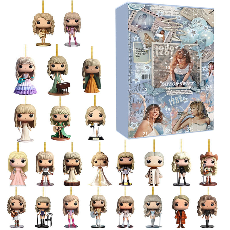 SwiftCharm Advent Calendar — 24 Taylor Swift Figurines 17