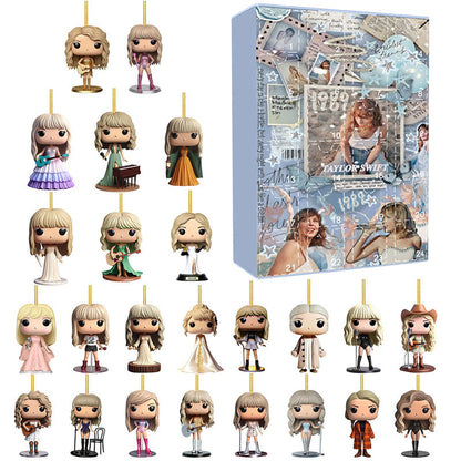 SwiftCharm Advent Calendar — 24 Taylor Swift Figurines 17